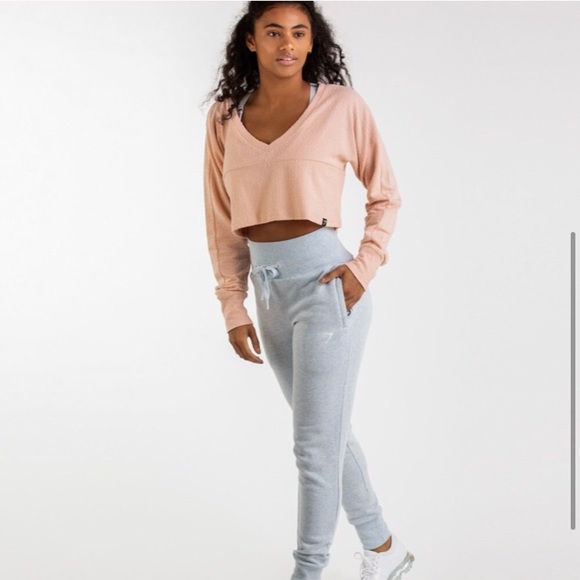 Gymshark Towel Sweater Blush - Picture 3 of 13